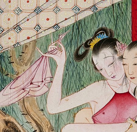 定结县-迫于无奈胡也佛画出《金瓶梅秘戏图》，却因此成名，其绘画价值不可估量
